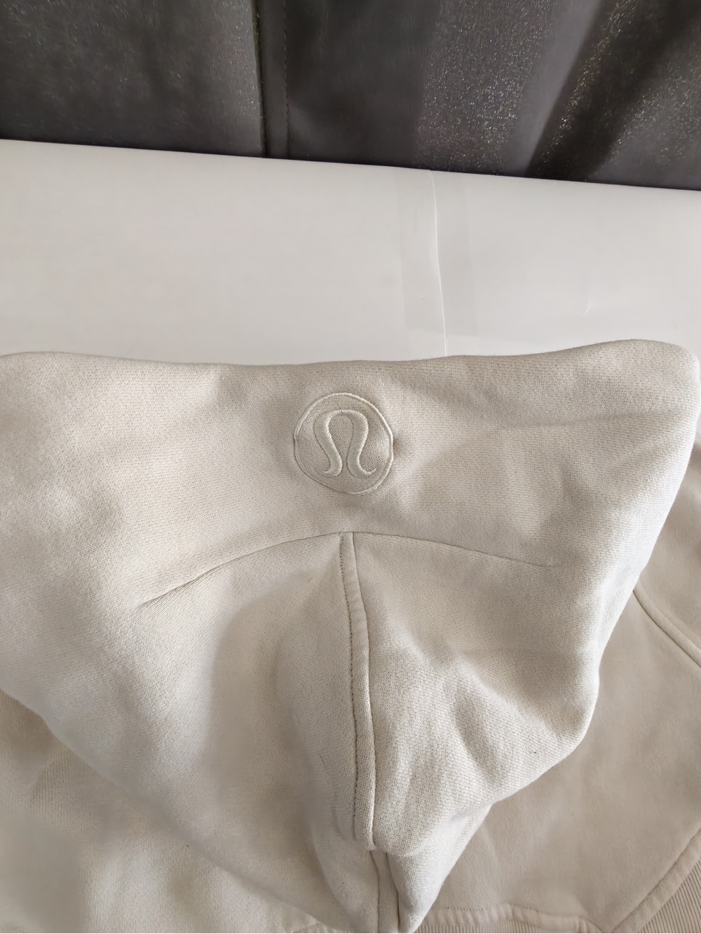 lululemon athletica Light Cream Zip Hoodie